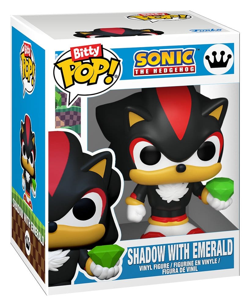 Sonic the Hedgehog pack 2 figurines Bitty POP! Vinyl Knuckles & Shadow 2 cm