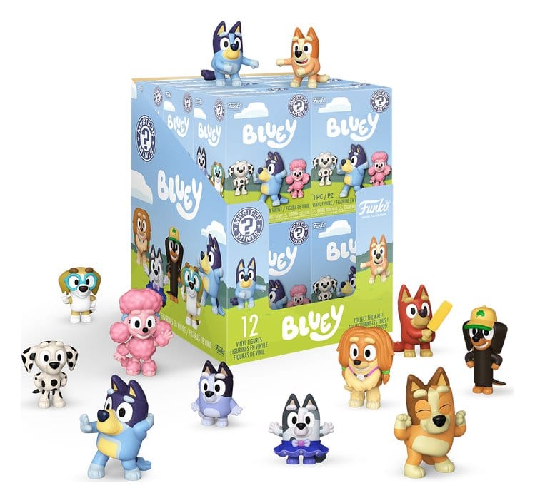Bluey présentoir Mystery Minis figurines Bluey 5 cm (12)