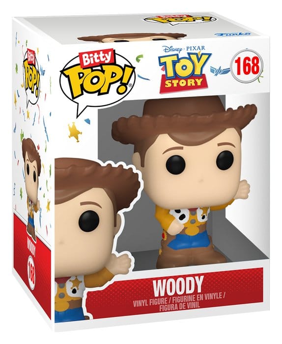 Toy Story Bitty POP! Vinyl figurines Woody & Buzz Lightyear 2 cm