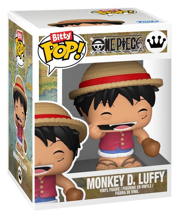 One Piece Bitty POP! Vinyl figurines Monkey D. Luffy & Nami 2 cm