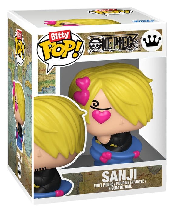 One Piece Bitty POP! Vinyl figurines Zoro & Sanji 2 cm
