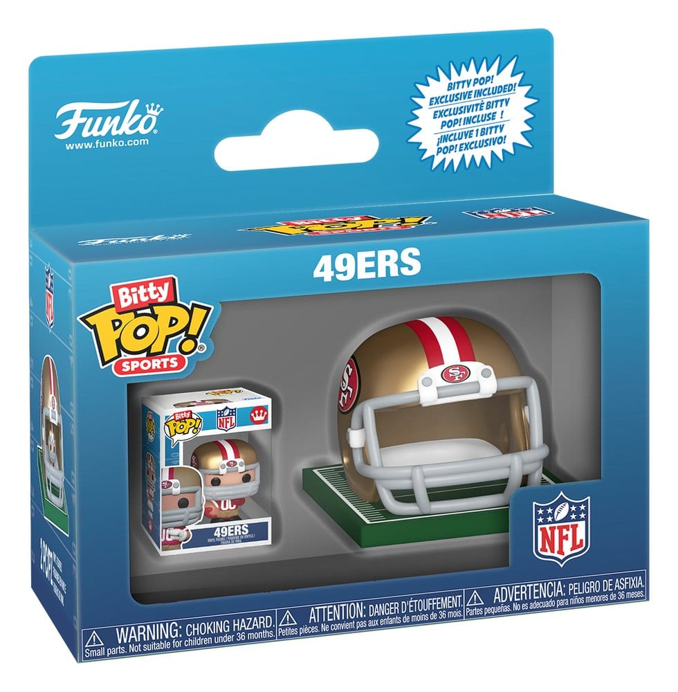 NFL Bitty POP! Helmets assortiment figurines Vinyl NFC Series 1 (12)