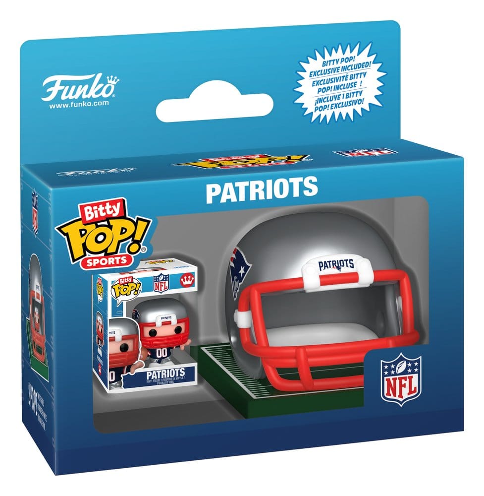 NFL Bitty POP! Helmets assortiment figurines Vinyl AFC Series 1 (12)