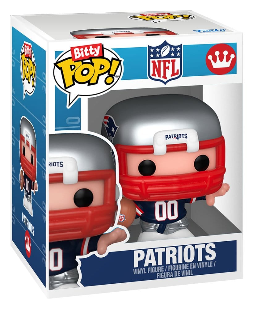 NFL Bitty POP! Helmets assortiment figurines Vinyl AFC Series 1 (12)