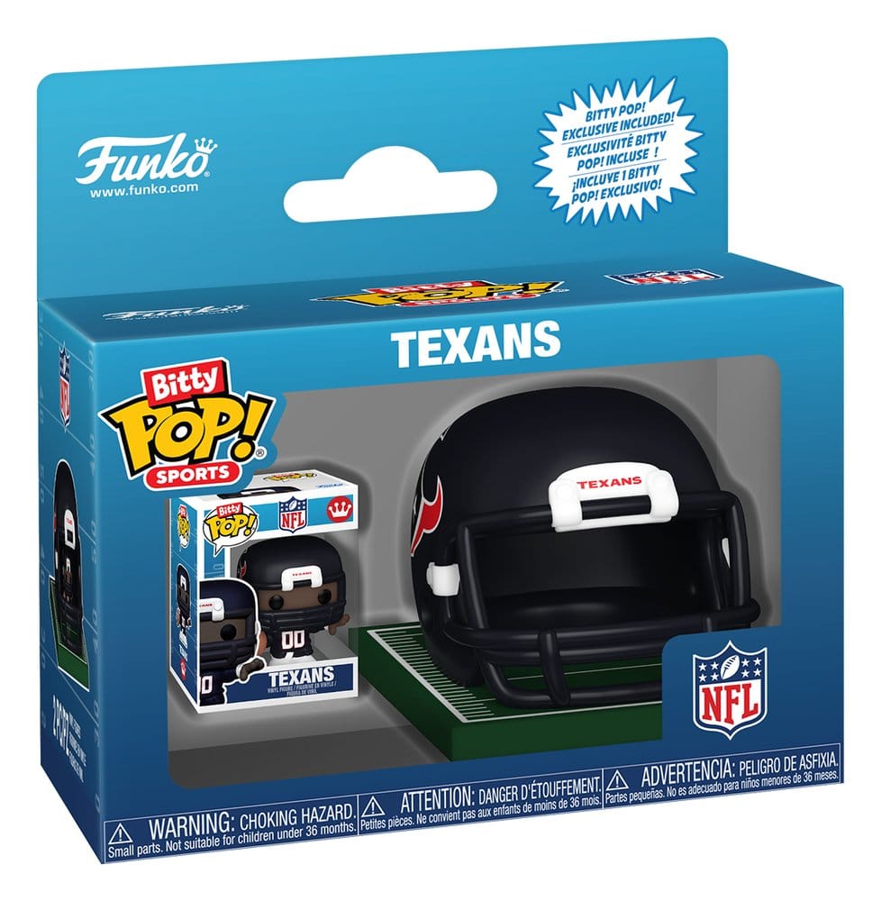 NFL Bitty POP! Helmets assortiment figurines Vinyl AFC Series 1 (12)