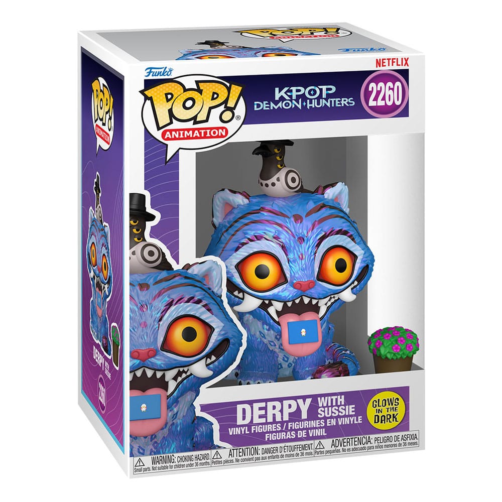 KPop Demon Hunters POP! Animation Vinyl figurine Tiger w/Bird 9 cm