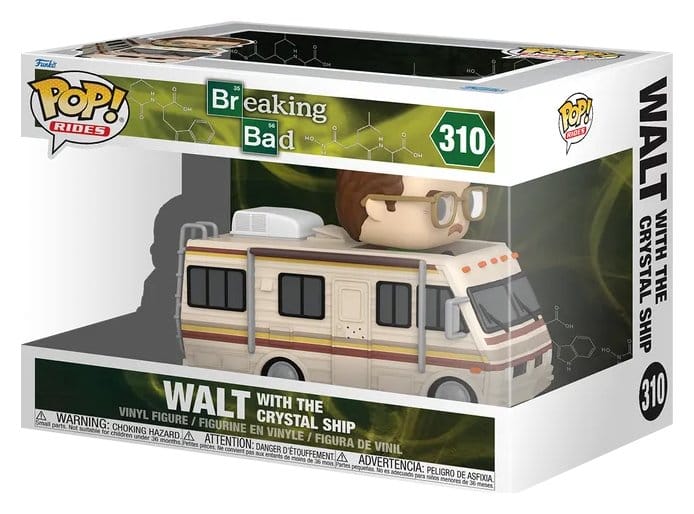 Breaking Bad POP! Rides Deluxe Vinyl figurine Walt/RV 9 cm