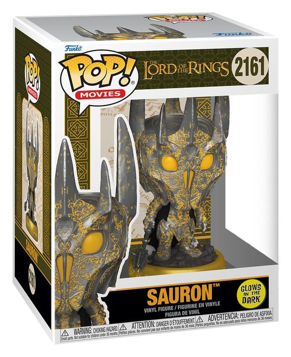Le Seigneur des anneaux POP! Premium Vinyl figurine Sauron w/Weapon (GW) 9 cm