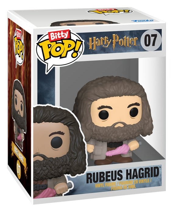 Harry Potter pack 2 figurines Bitty POP! Vinyl Hagrid & Dobby 2 cm