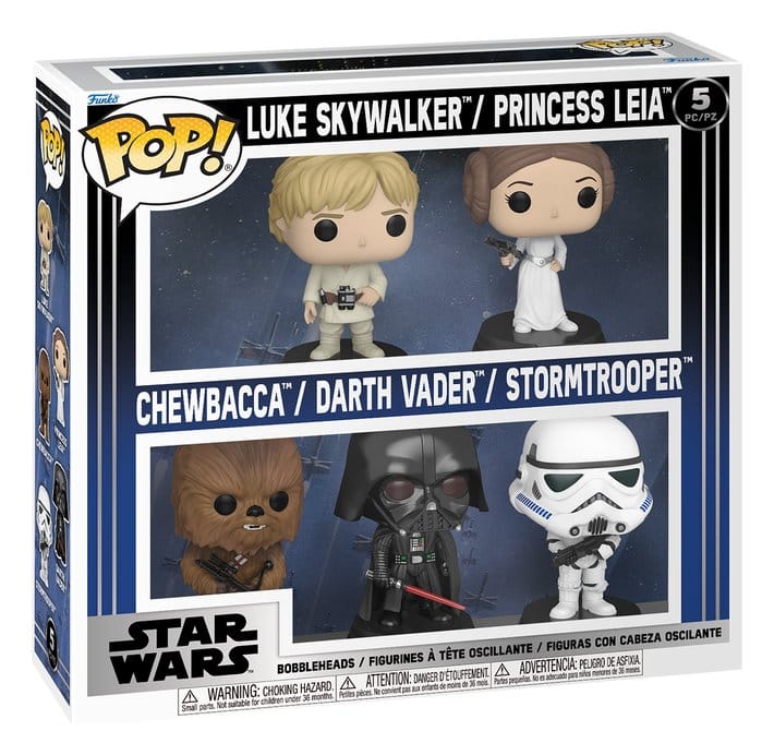 Star Wars POP! Vinyl pack 5 figurines Black Friday Bundle 9 cm