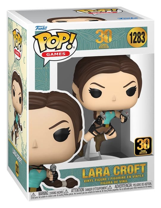 Tomb Raider POP! Games Vinyl figurine Lara Croft (30th Anniversary) 9 cm