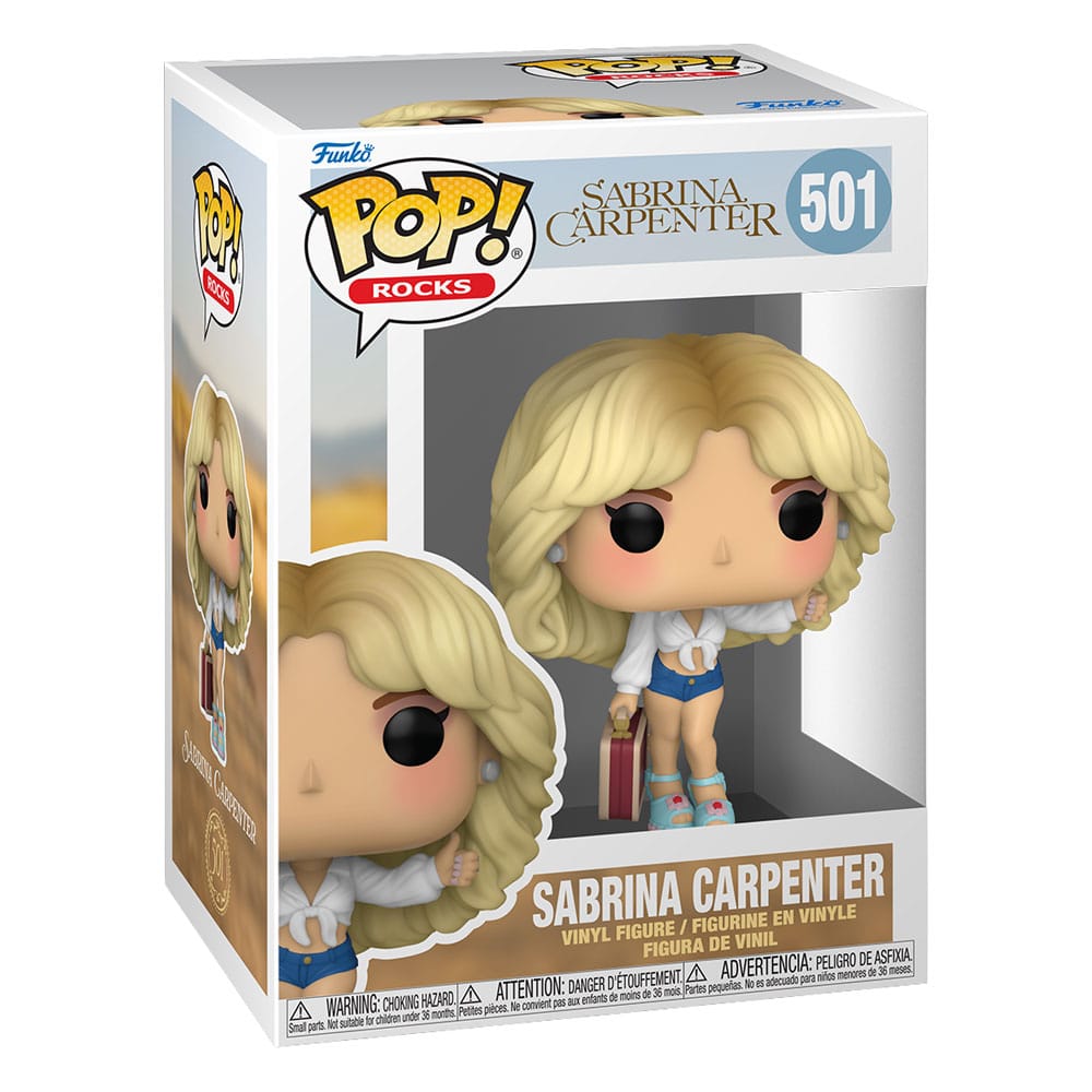 Sabrina Carpenter POP! Rocks Vinyl figurine Manchild 9 cm