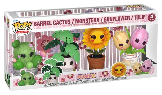 Flora POP! Vinyl figurines Flora Black Friday 4PK 9 cm