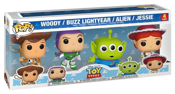Toy Story POP! Disney Vinyl figurines 4-Pack Black Friday Bundle 9 cm