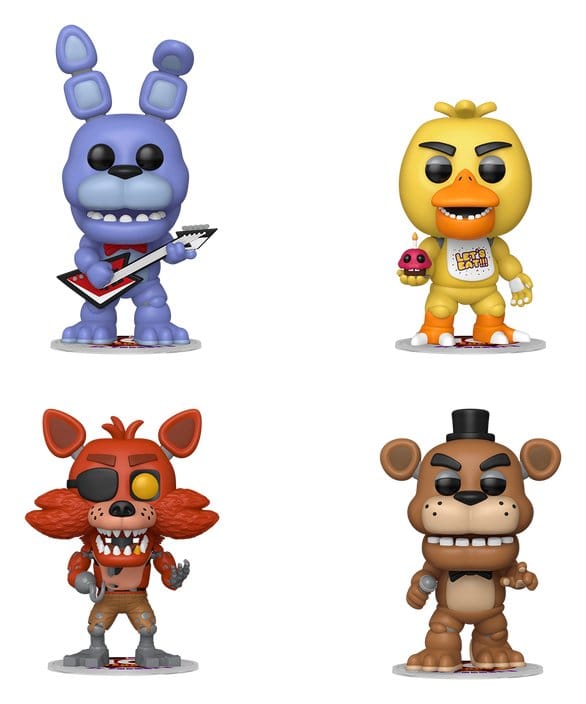 Five Nights at Freddy's POP! Vinyl figurines 4-Pack Black Friday Bundle 9 cm
