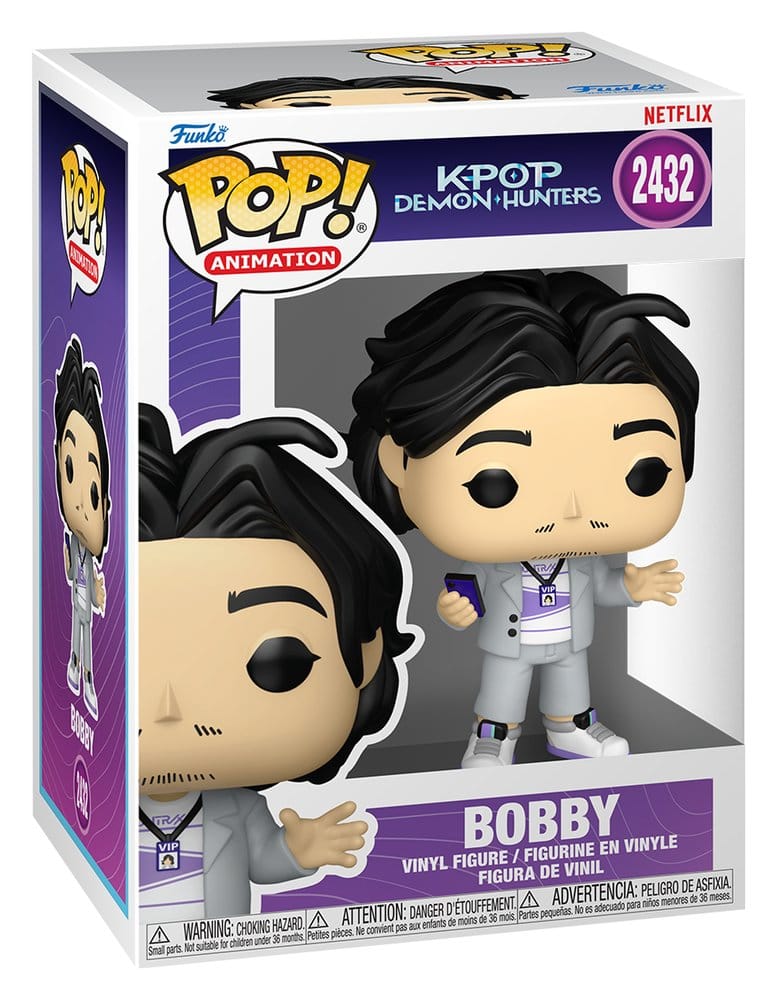 KPop Demon Hunters POP! Animation Vinyl figurine Bobby 9 cm
