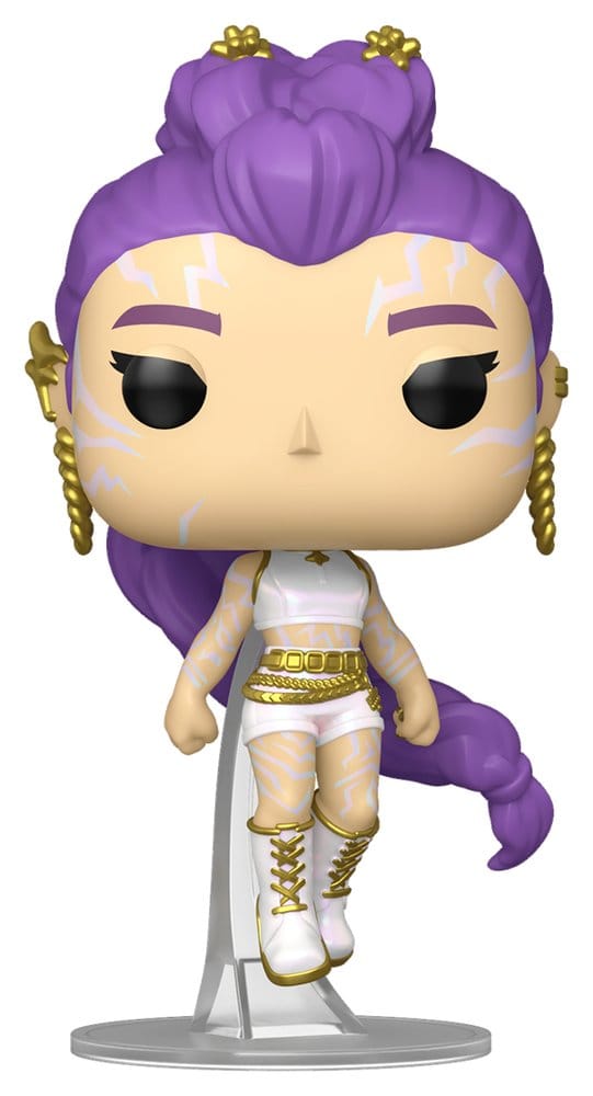 KPop Demon Hunters POP! Animation Vinyl assortiment figurines Rumi with Chase (Glow) 9 cm (6)