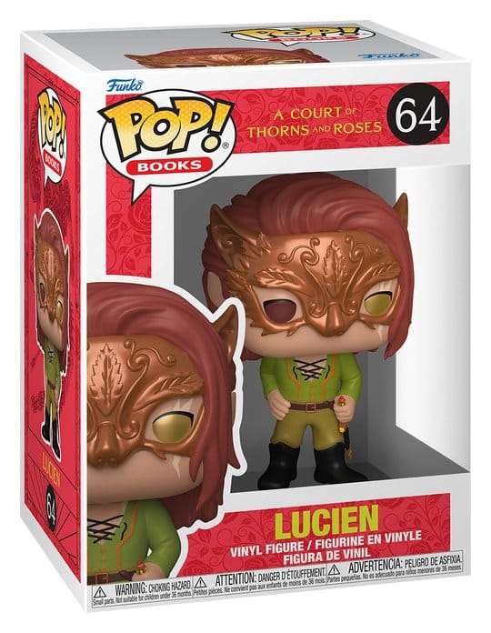 A Court of Thorns and Roses POP! Books Vinyl figurine Lucien Vanserra 9 cm