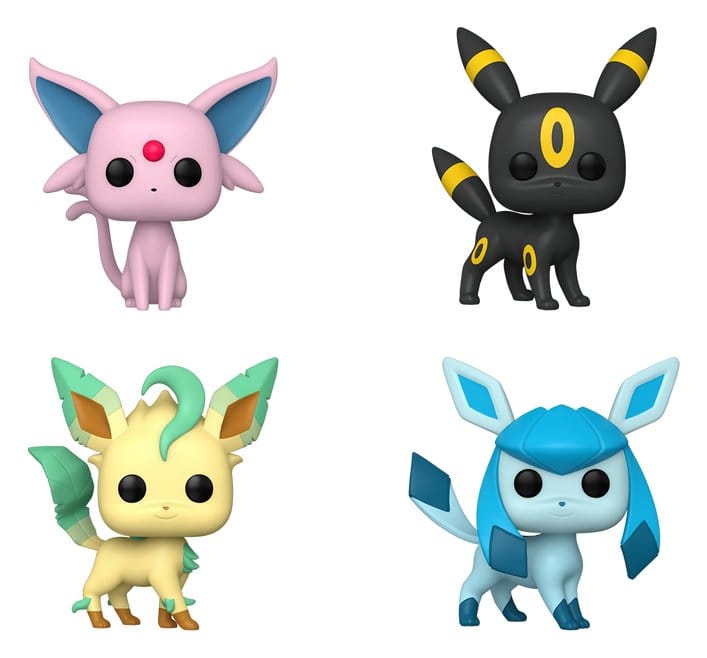 Pokemon POP! Vinyl pack 4 figurines Eeveelutions #2 Black Friday Bundle 9 cm