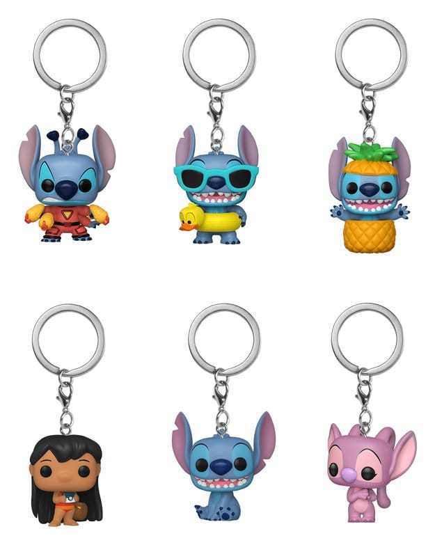 Lilo & Stitch présentoir porte-clés Pocket POP! 4 cm (12)