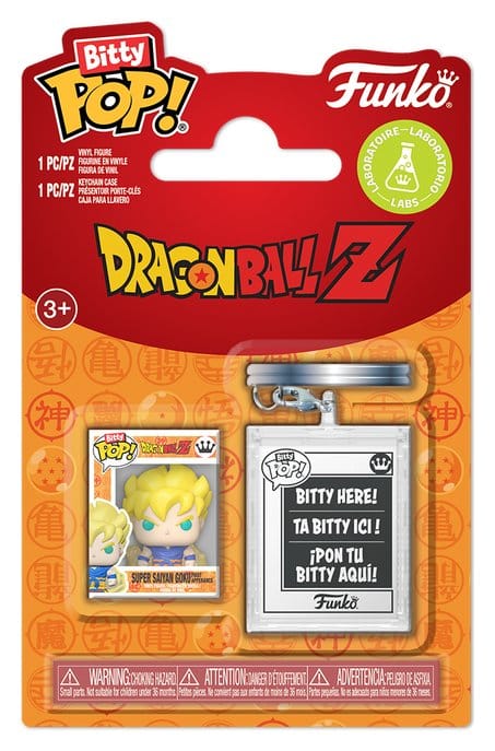 Dragon Ball Z pack 2 figurines Bitty POP! & Accessory Vinyl Vegeta w/KCHN 2 cm