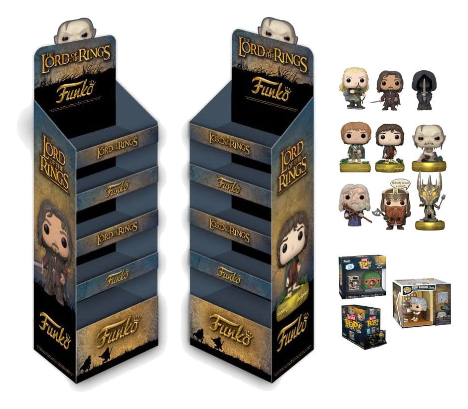 Le Seigneur des Anneaux POP! Vinyl assortiment figurines FSDU (90)
