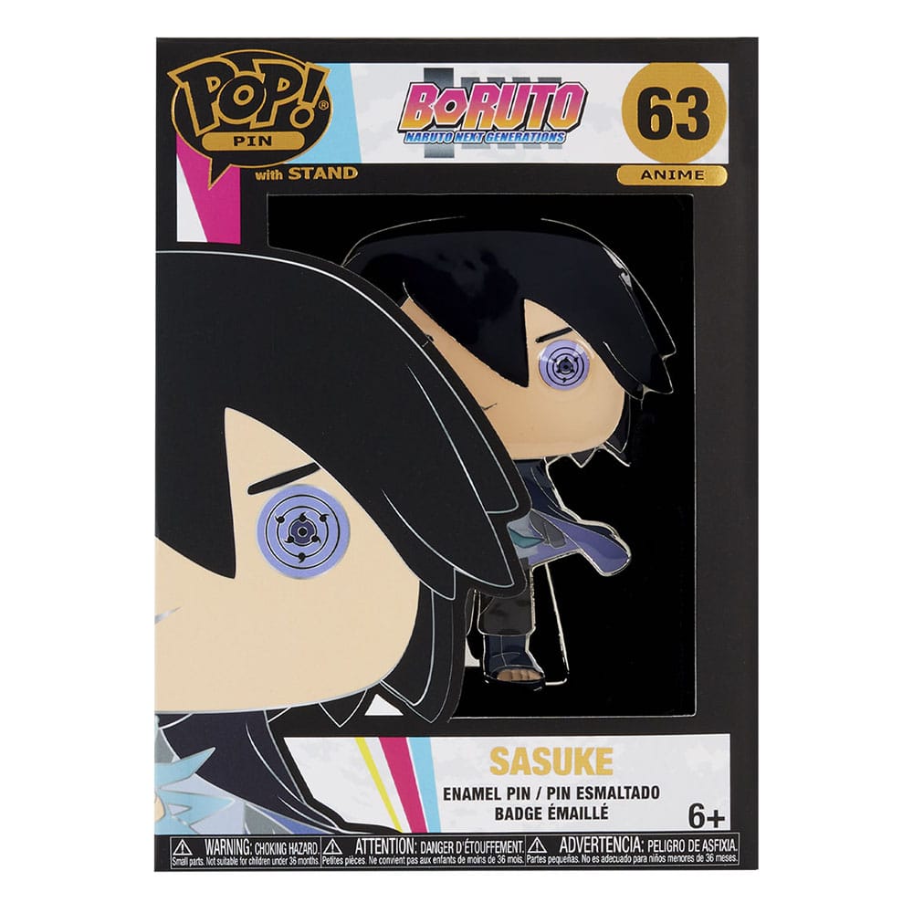 Boruto: Naruto Next Generations Loungefly POP! Pin pin's émaillé Sasuke 10 cm