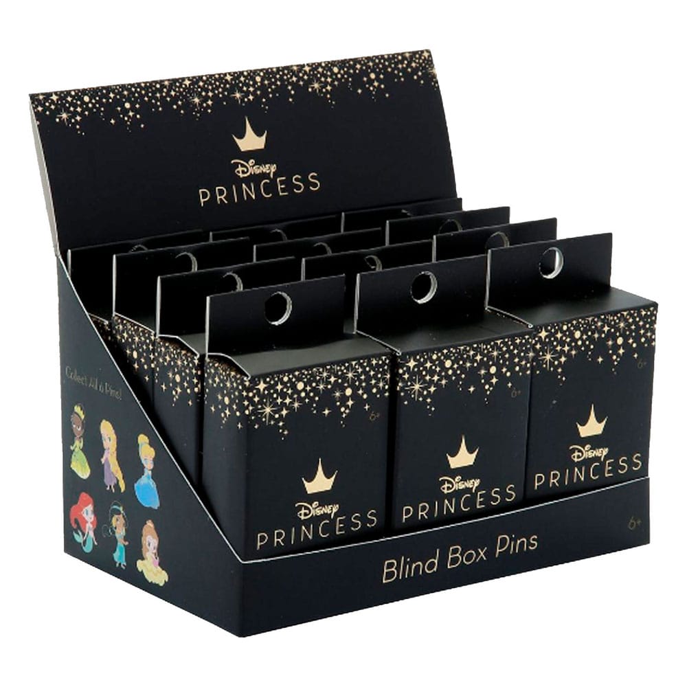 Disney Loungefly POP! Pin assortiment pin's émaillés Princess Chibi 4 cm (12)