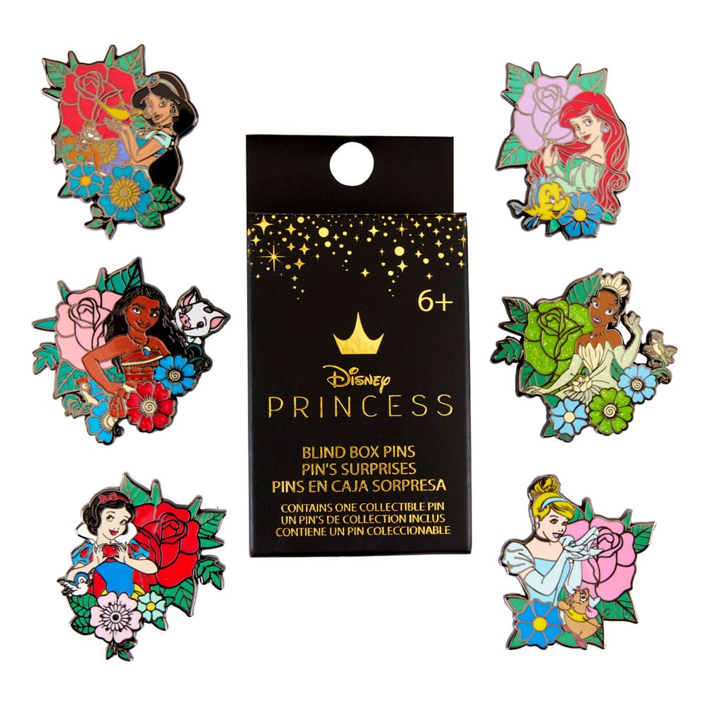 Disney Loungefly POP! Pin assortiment pin's émaillés Princess Tattoo 3 cm (12)