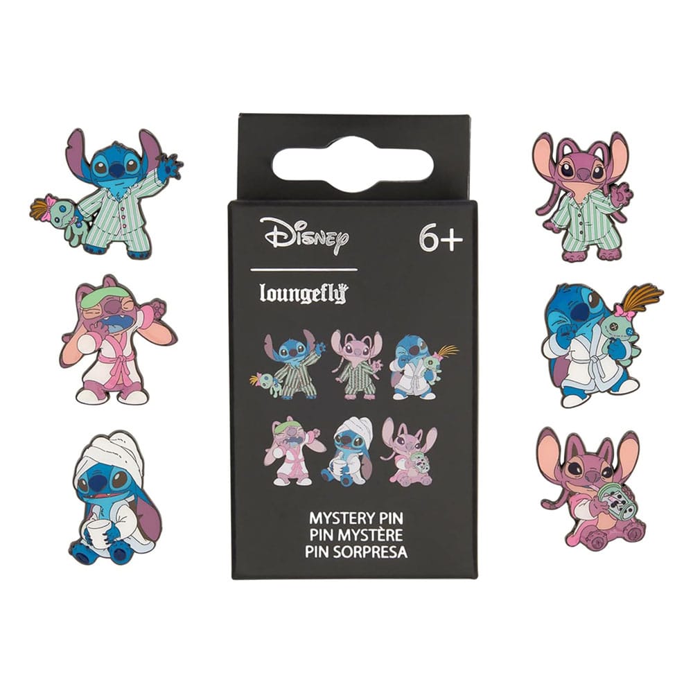 Disney by Loungefly présentoir pin's émaillés Blind Box Stitch and Angel (12)