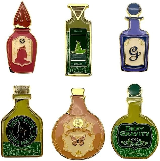 Wicked présentoir pin's émaillés Blind Box Potion Bottles (18)