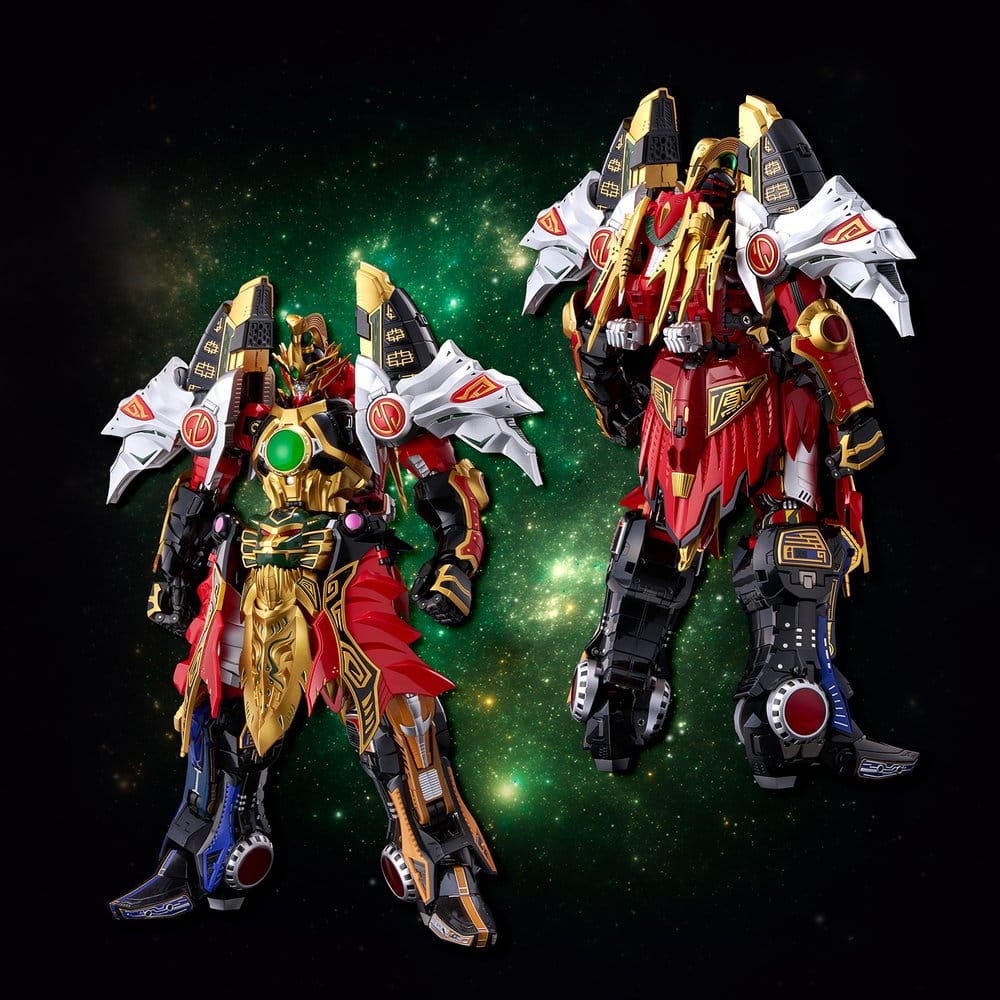 Power Rangers figurine Go! Kuro Kara Combine Thunder Megazord 28 cm