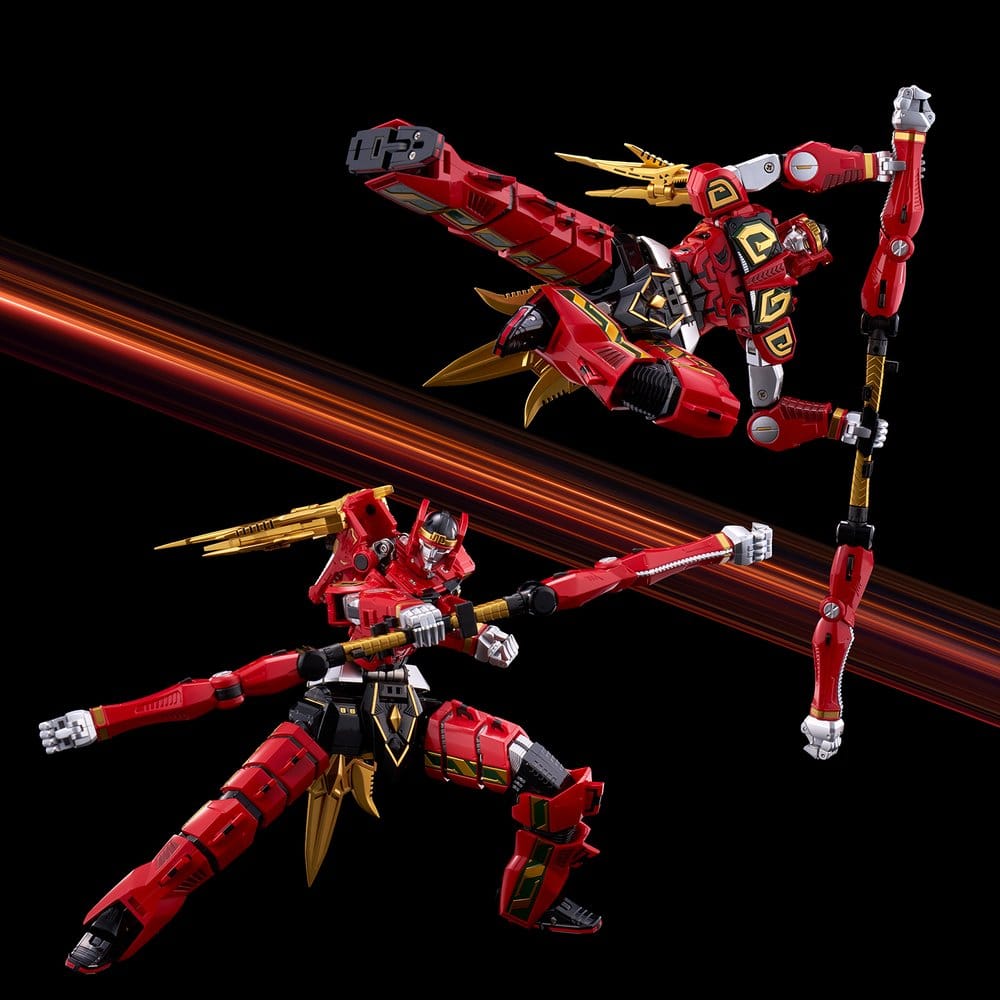 Power Rangers figurine Go! Kuro Kara Combine Thunder Megazord 28 cm