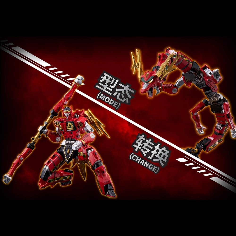 Power Rangers figurine Go! Kuro Kara Combine Thunder Megazord 28 cm