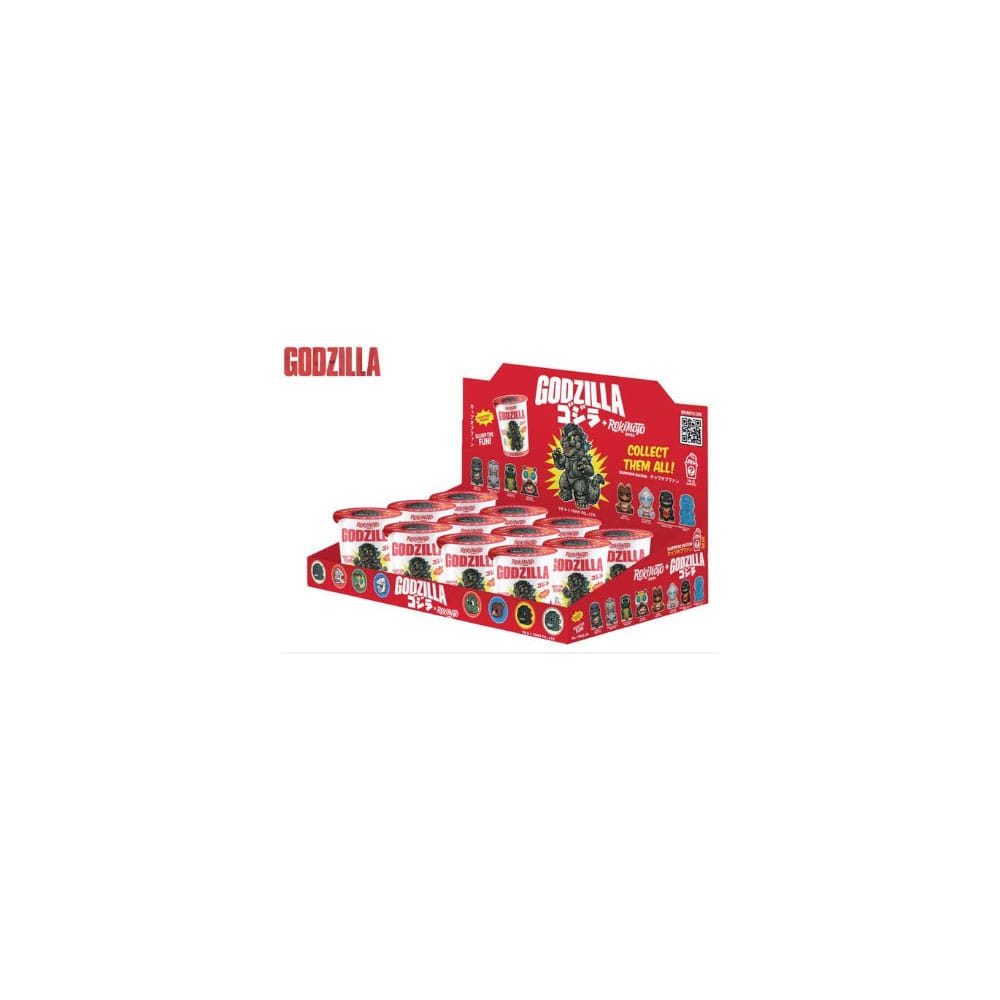 Godzilla + Rokimoto assortiment figurines Blind Box 10 cm (12)