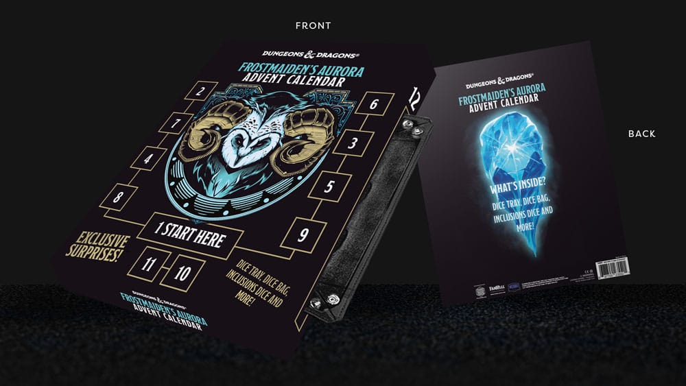 Dungeons and Dragons Calendrier de l'Avent Frostmaiden's Aurora Holiday
