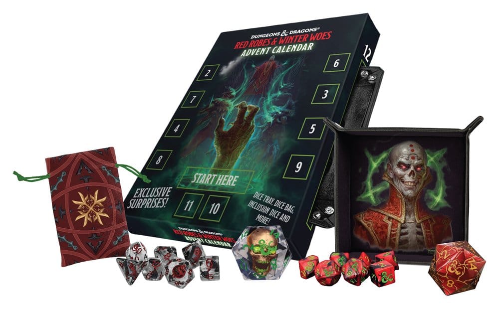Dungeons & Dragons calendrier de l'avent Red Robes & Winter Woes