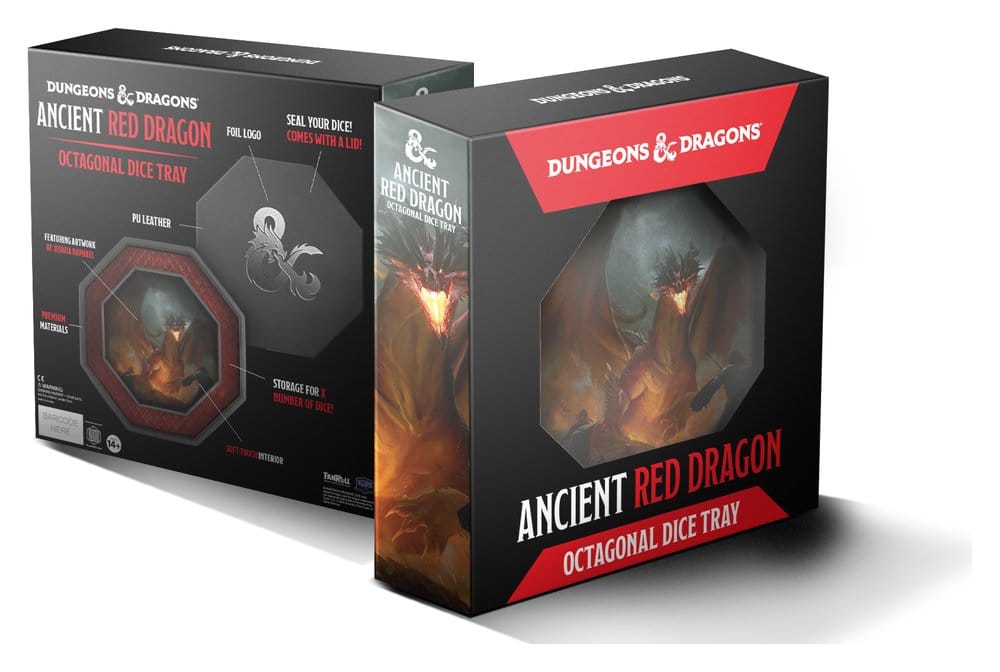 Dungeons & Dragons plateau à dés Octagon avec rangement