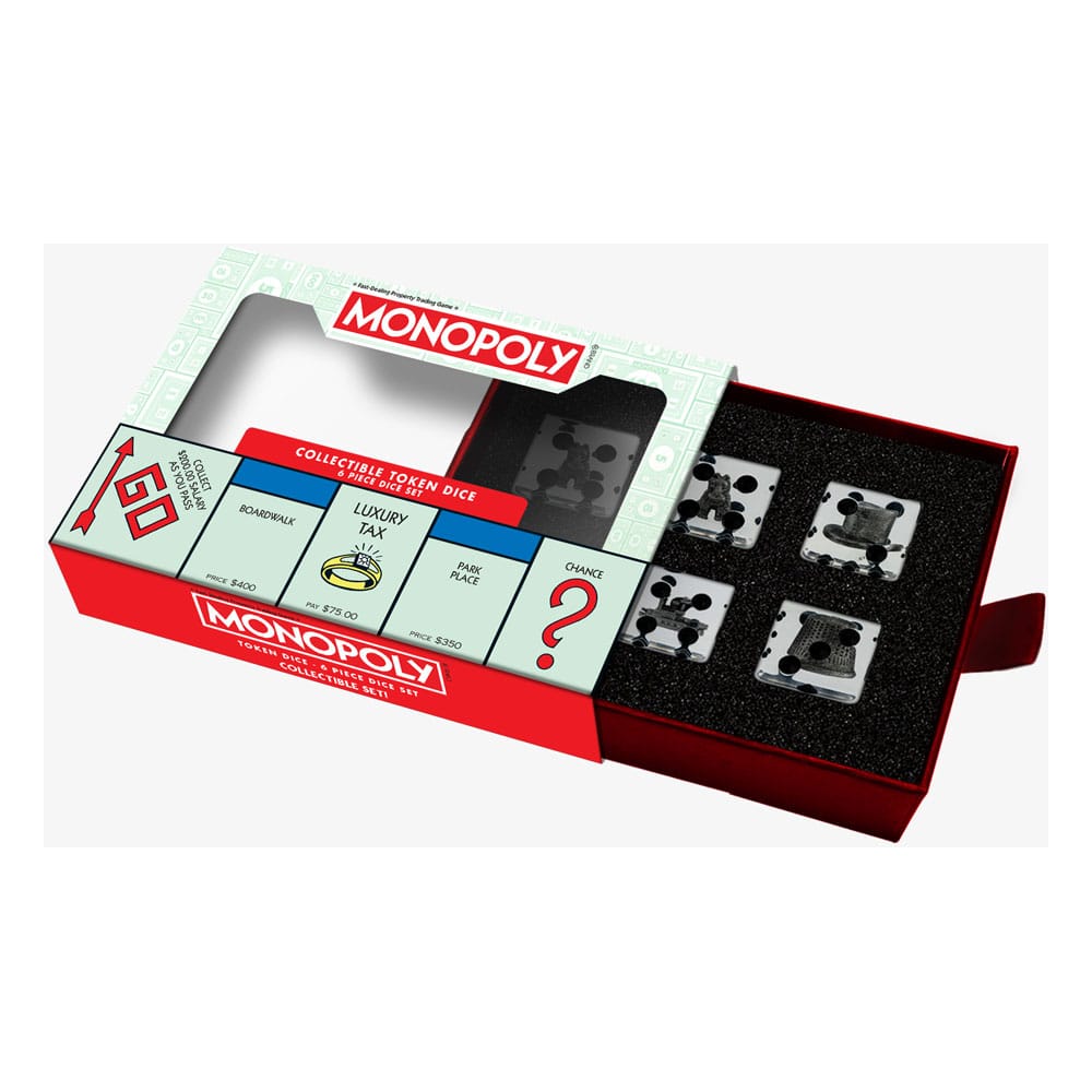 Monopoly pack dés Token Oversized
