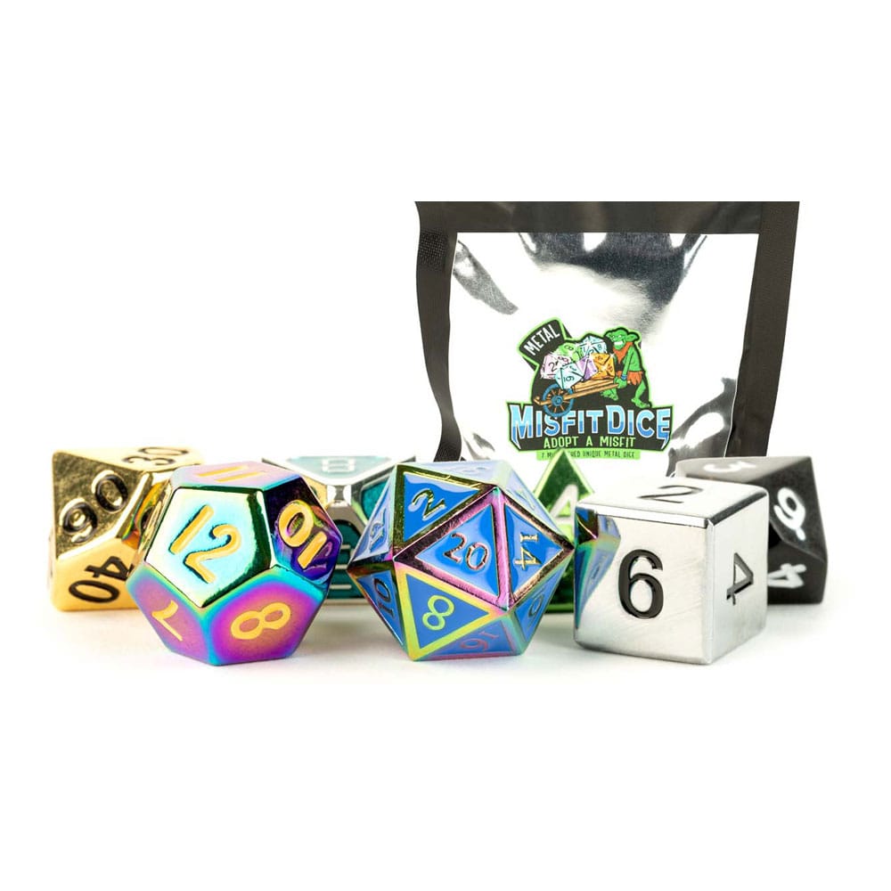 Misfit pack dés Blind Bag Display Metal assortiment (12)