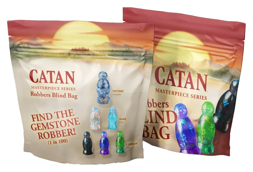 Catan Masterpiece Series mini figurines Blind Bag Resin Robber