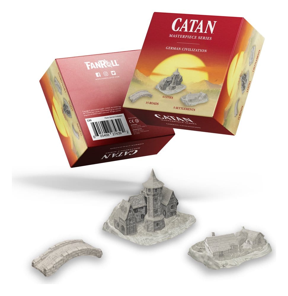 Catan Masterpiece Series set de mini figurines Allemagne