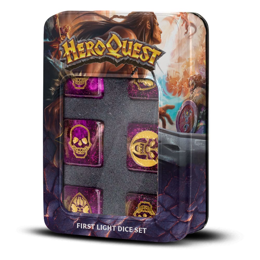 HeroQuest pack dés First Light D6