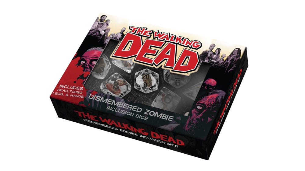 The Walking Dead pack dés Dismembered Zombie