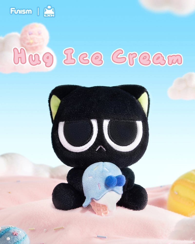 Luo Xiaohei Hug Series présentoir porte-clés en peluche Blind Box (6)