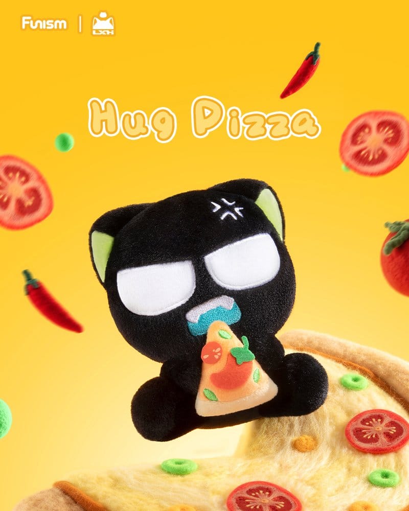 Luo Xiaohei Hug Series présentoir porte-clés en peluche Blind Box (6)