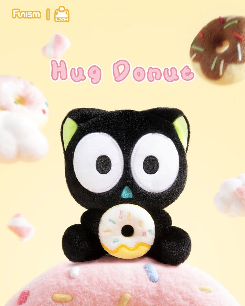 Luo Xiaohei Hug Series présentoir porte-clés en peluche Blind Box (6)