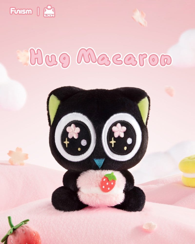 Luo Xiaohei Hug Series présentoir porte-clés en peluche Blind Box (6)