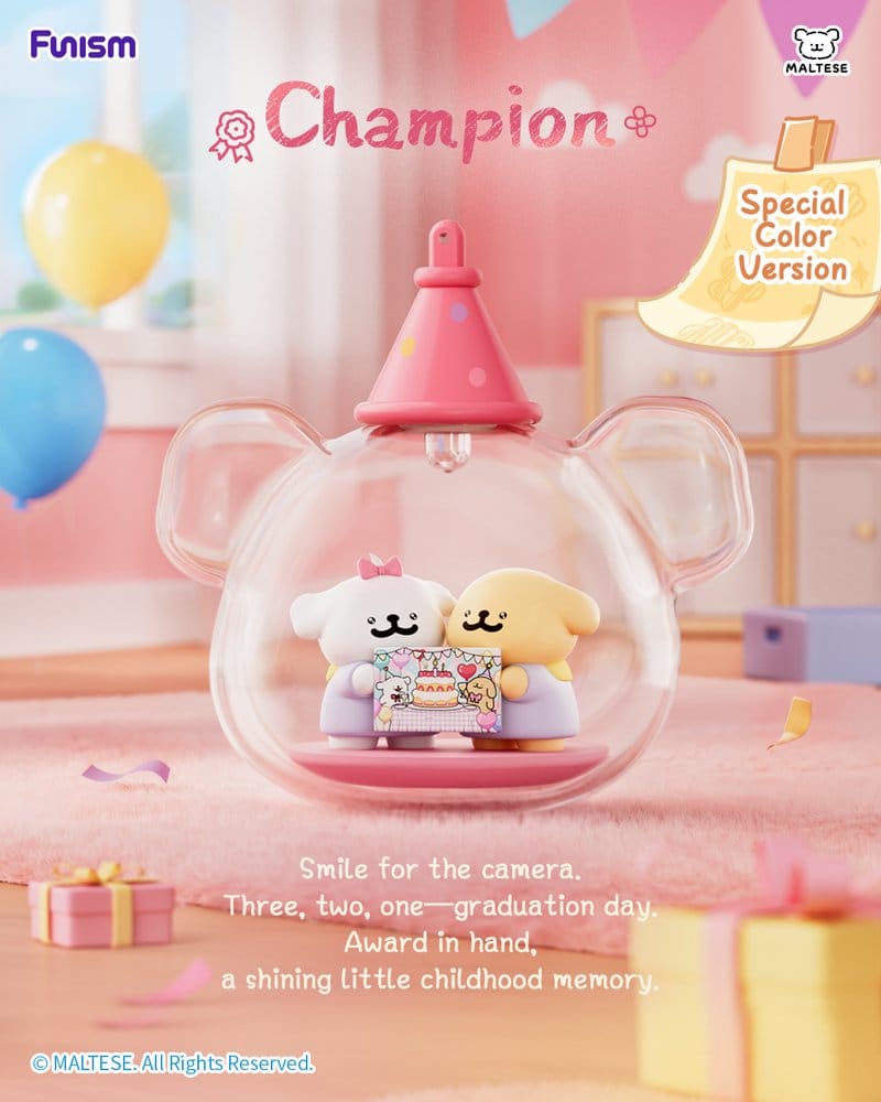 Maltese Childhood Days Series présentoir figurine mini Blind Box (8)