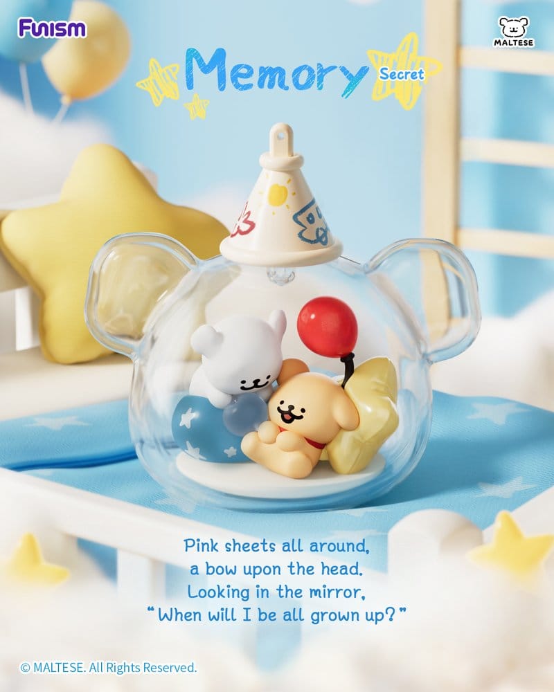 Maltese Childhood Days Series présentoir figurine mini Blind Box (8)